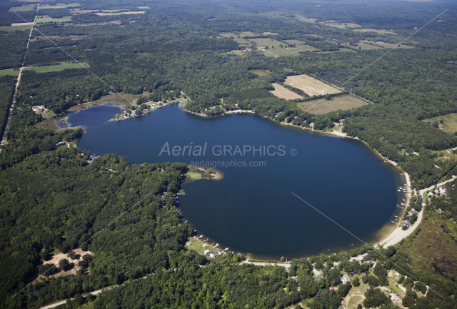 School Section Lake in Oceana County, Michigan